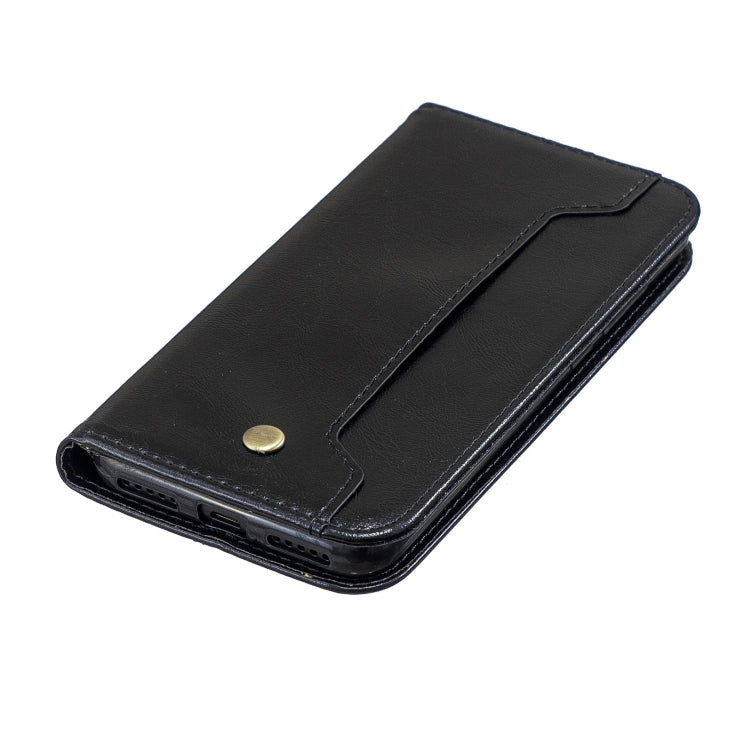 For Xiaomi Redmi 6 Pro Copper Buckle Nappa Texture Horizontal Flip Leather Case, with Holder & Card Slots & Wallet