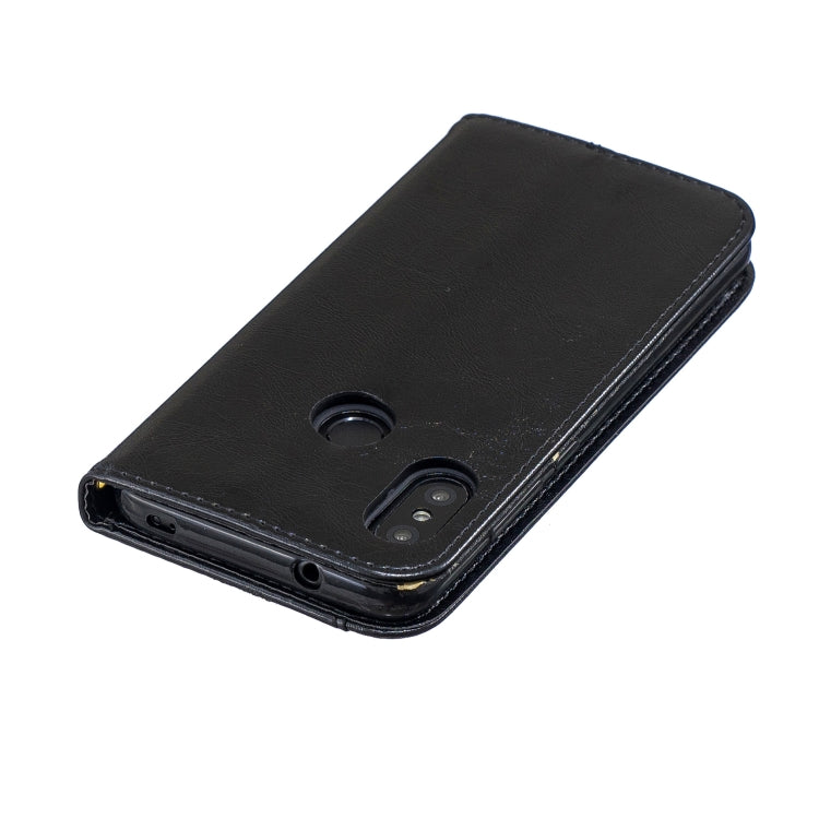 For Xiaomi Redmi 6 Pro Copper Buckle Nappa Texture Horizontal Flip Leather Case, with Holder & Card Slots & Wallet