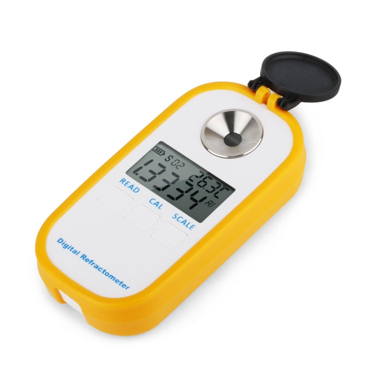 DR301 Digital Honey Refractometer Measuring Sugar Content Meter Range 090 Brix Refractometer Baume Honey Water Concentration Tool