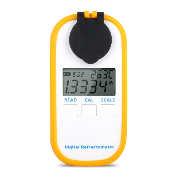 DR202 Digital Sea Water Refractometer Seawater Salinity Meter Specific Gravity Range 0â€•100â€° Chlorinity 0~57â€° Refractometer