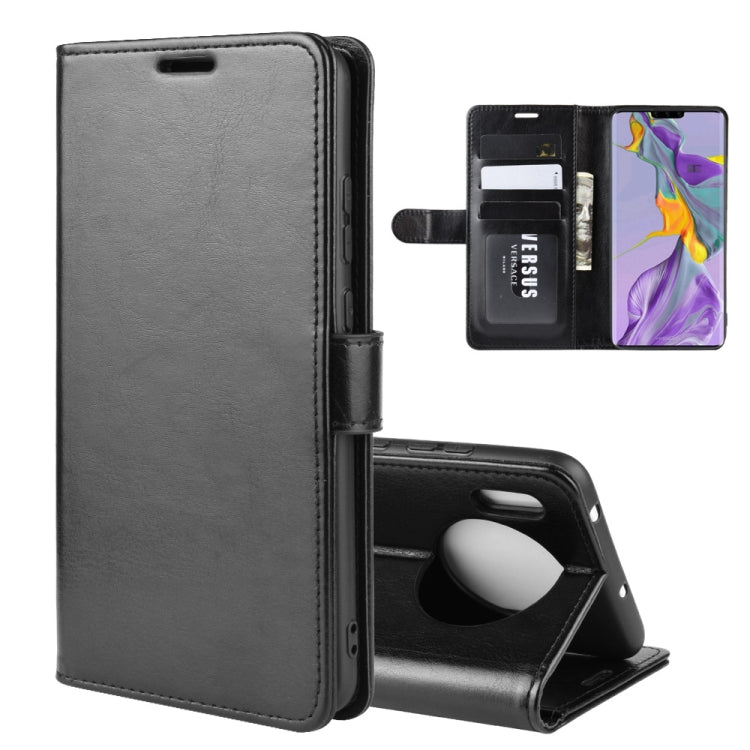 For Huawei Mate 30 R64 Texture Single Fold Horizontal Flip Leather Case with Holder & Card Slots & Wallet