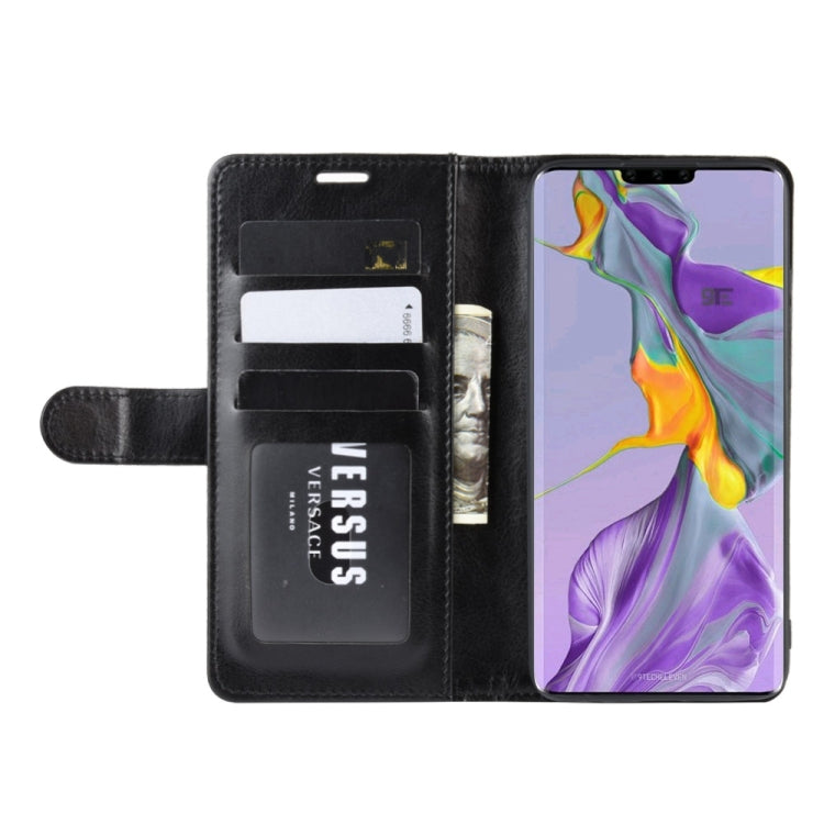 For Huawei Mate 30 R64 Texture Single Fold Horizontal Flip Leather Case with Holder & Card Slots & Wallet