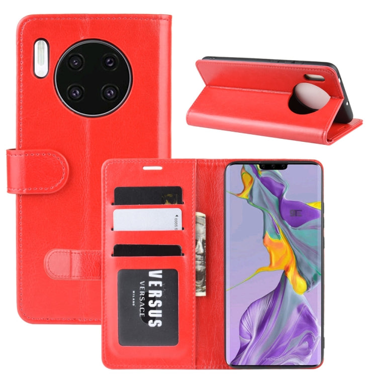 For Huawei Mate 30 R64 Texture Single Fold Horizontal Flip Leather Case with Holder & Card Slots & Wallet