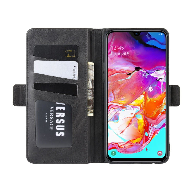 For Galaxy A20s Wallet Stand Leather Cell Phone Case with Wallet & Holder & Card Slots