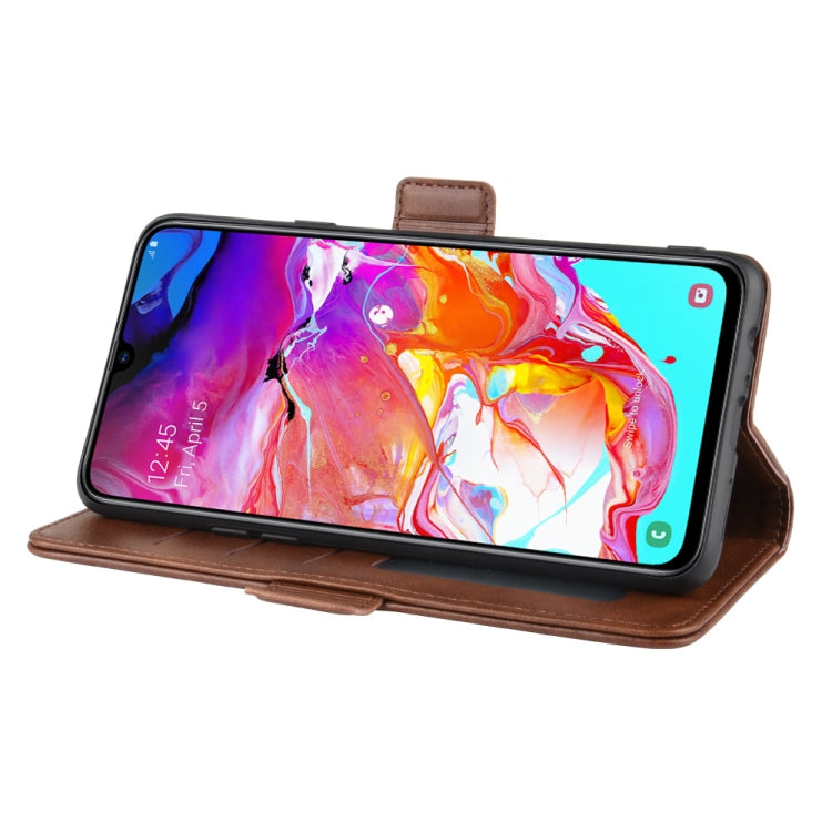 For Galaxy A20s Wallet Stand Leather Cell Phone Case with Wallet & Holder & Card Slots