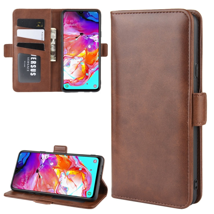 For Galaxy A20s Wallet Stand Leather Cell Phone Case with Wallet & Holder & Card Slots