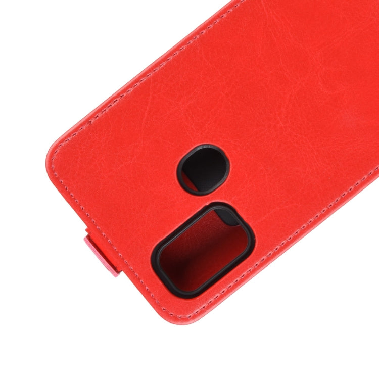 For Galaxy M30s Crazy Horse Vertical Flip Leather Protective Case