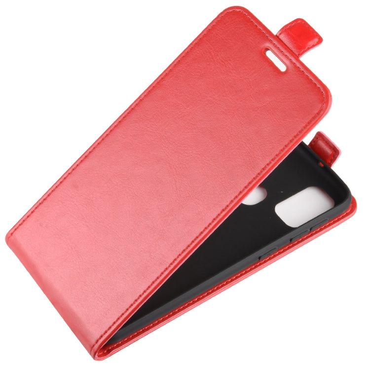 For Galaxy M30s Crazy Horse Vertical Flip Leather Protective Case