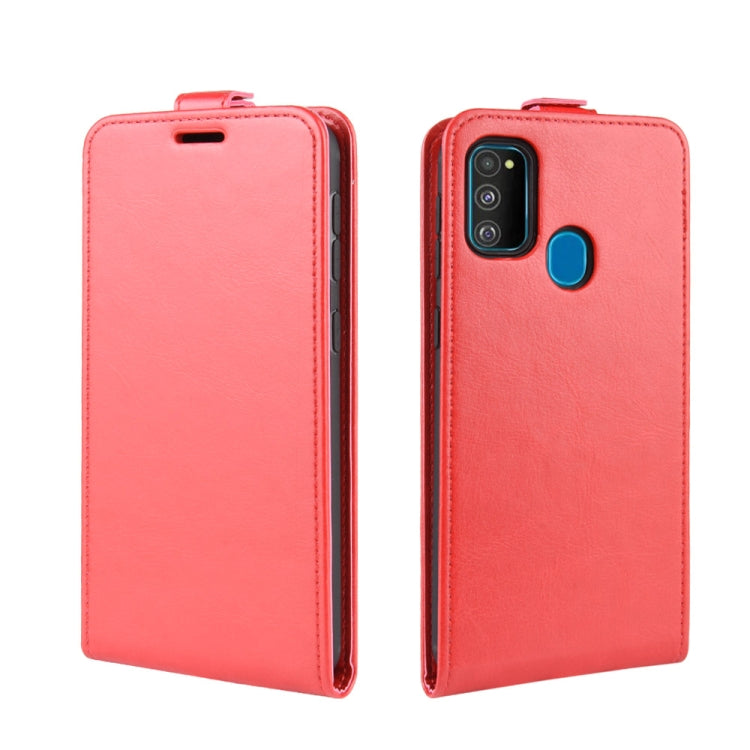 For Galaxy M30s Crazy Horse Vertical Flip Leather Protective Case