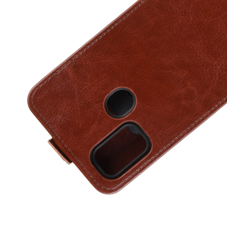 For Galaxy M30s Crazy Horse Vertical Flip Leather Protective Case