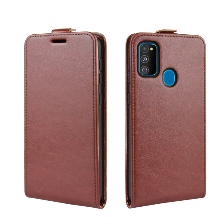 For Galaxy M30s Crazy Horse Vertical Flip Leather Protective Case
