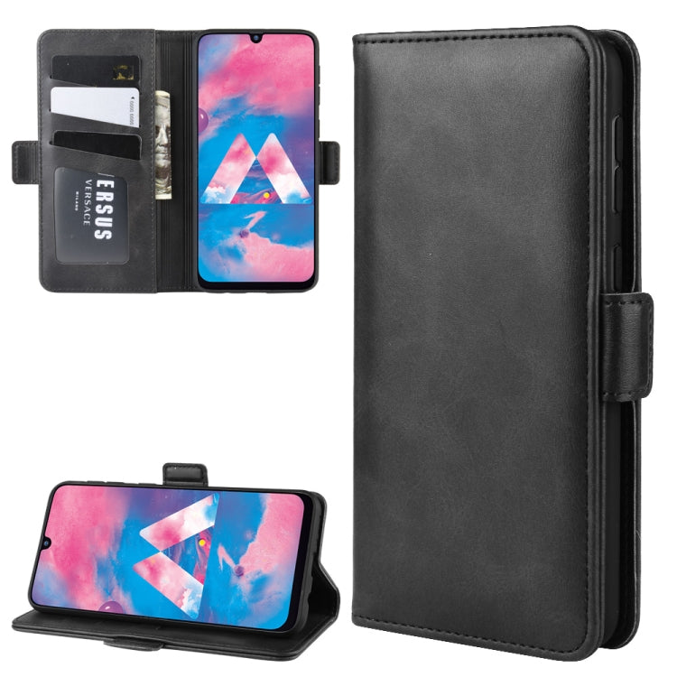 For Galaxy M30s Wallet Stand Leather Cell Phone Case with Wallet & Holder & Card Slots