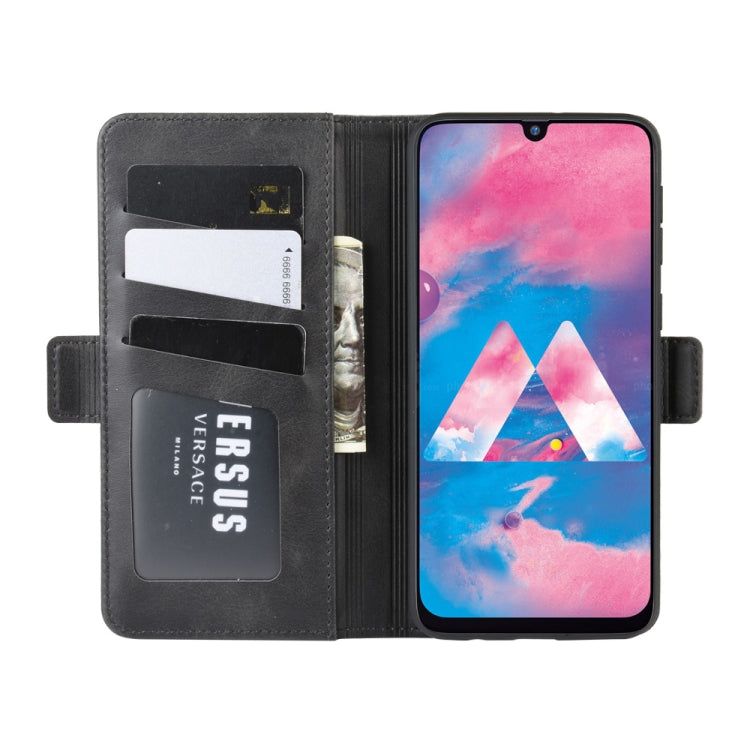 For Galaxy M30s Wallet Stand Leather Cell Phone Case with Wallet & Holder & Card Slots