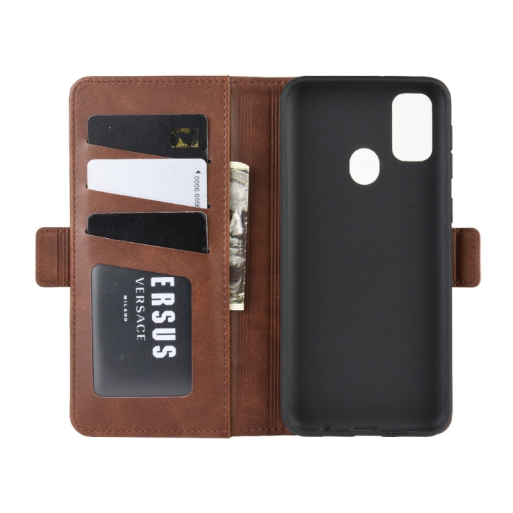 For Galaxy M30s Wallet Stand Leather Cell Phone Case with Wallet & Holder & Card Slots