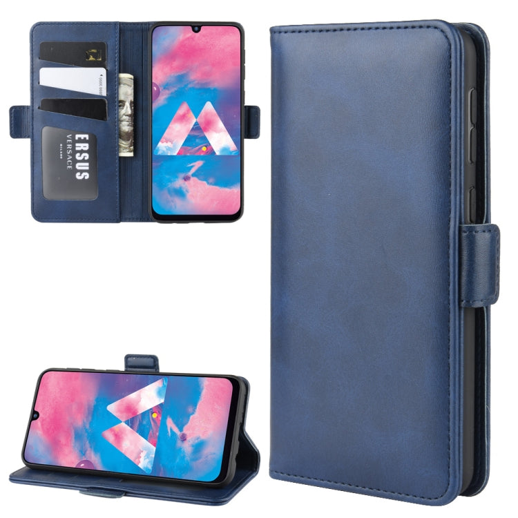 For Galaxy M30s Wallet Stand Leather Cell Phone Case with Wallet & Holder & Card Slots