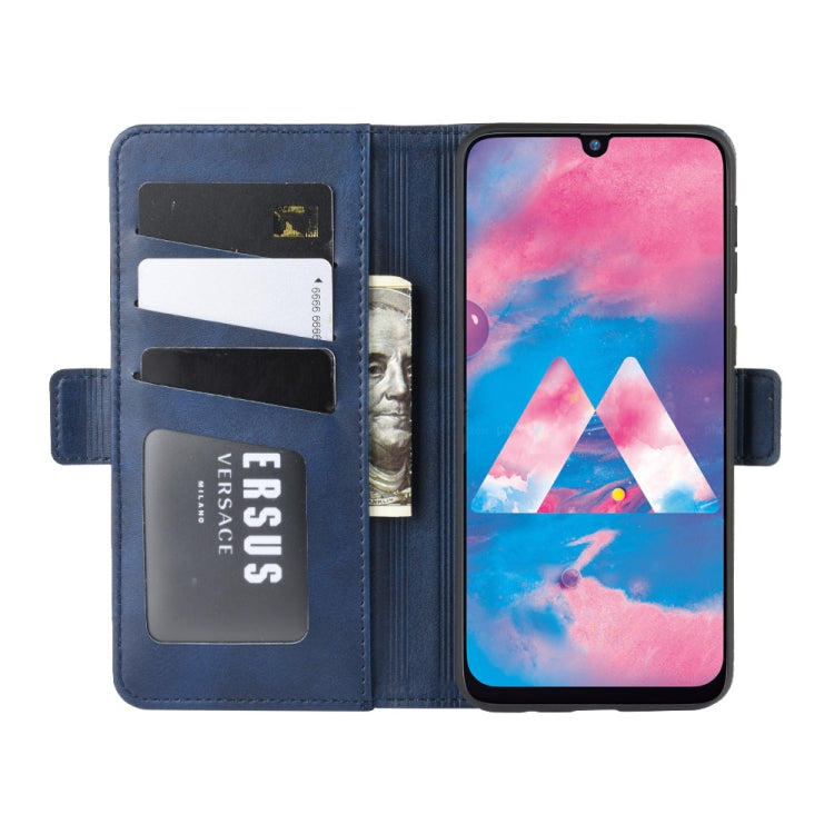 For Galaxy M30s Wallet Stand Leather Cell Phone Case with Wallet & Holder & Card Slots