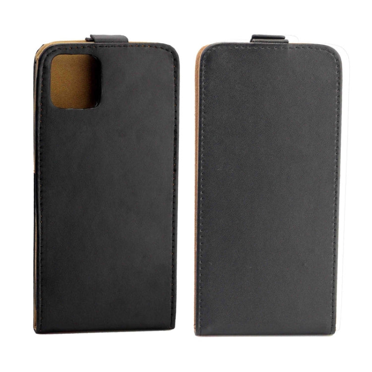 For iPhone 11 Pro Max Business Style Vertical Flip TPU Leather Case  with Card Slot For iPhone11 Pro Max(Black)