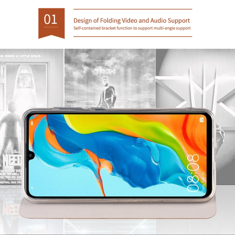 For Huawei P30Lite / Nova4E MOFI Rui Series Classical Leather Flip Leather Case With Bracket Embedded Steel Plate All-inclusive