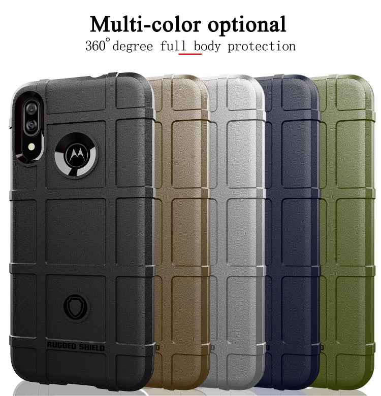 For Motorola E6 Plus Full Coverage Shockproof TPU Case
