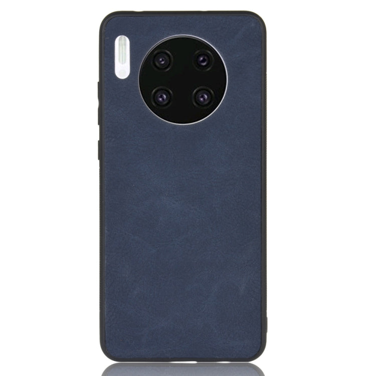 For Huawei Mate 30 Shockproof Sheep Skin PC + PU + TPU Case(Blue)