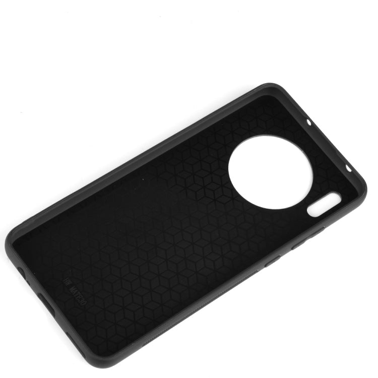 For Huawei Mate 30 Shockproof Sheep Skin PC + PU + TPU Case(Blue)