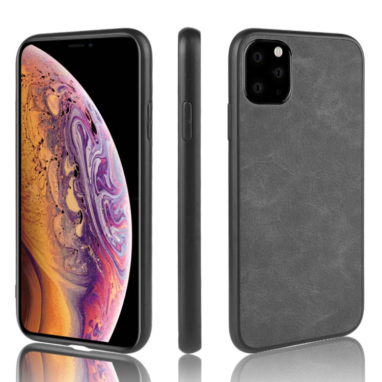 For iPhone 11 Pro Shockproof Sheep Skin PC + PU + TPU Case