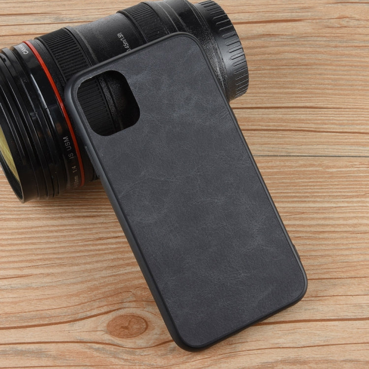 For iPhone 11 Pro Shockproof Sheep Skin PC + PU + TPU Case
