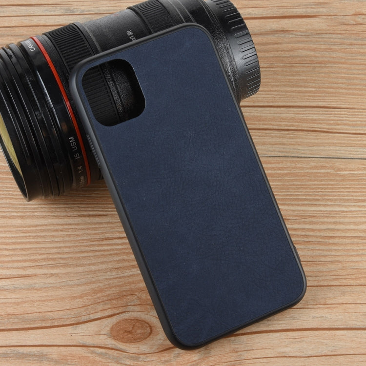 For iPhone 11 Pro Shockproof Sheep Skin PC + PU + TPU Case