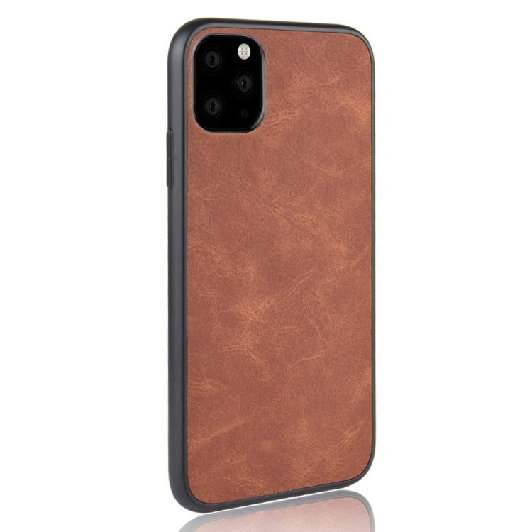 For iPhone 11 Pro Shockproof Sheep Skin PC + PU + TPU Case
