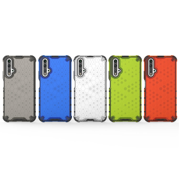 For Huawei Honor 20 Shockproof Honeycomb PC + TPU Case