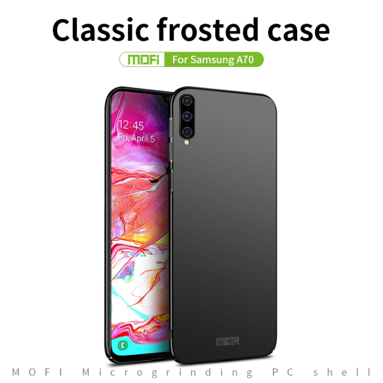 For Galaxy A70 MOFI Frosted PC Ultra-thin Hard Case