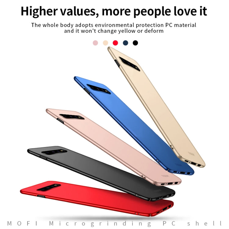 For Galaxy S10 MOFI Frosted PC Ultra-thin Hard Case