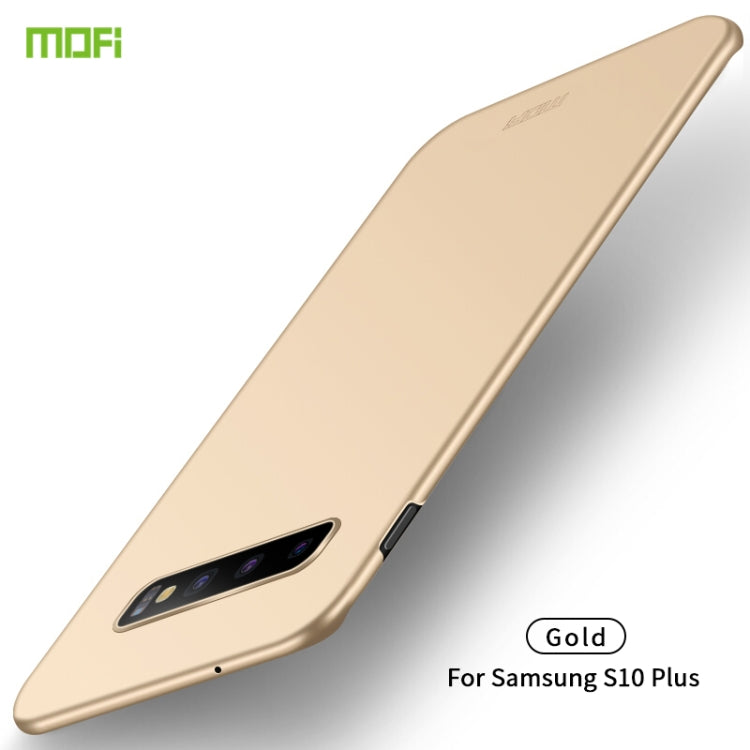 For Galaxy S10+ MOFI Frosted PC Ultra-thin Hard Case