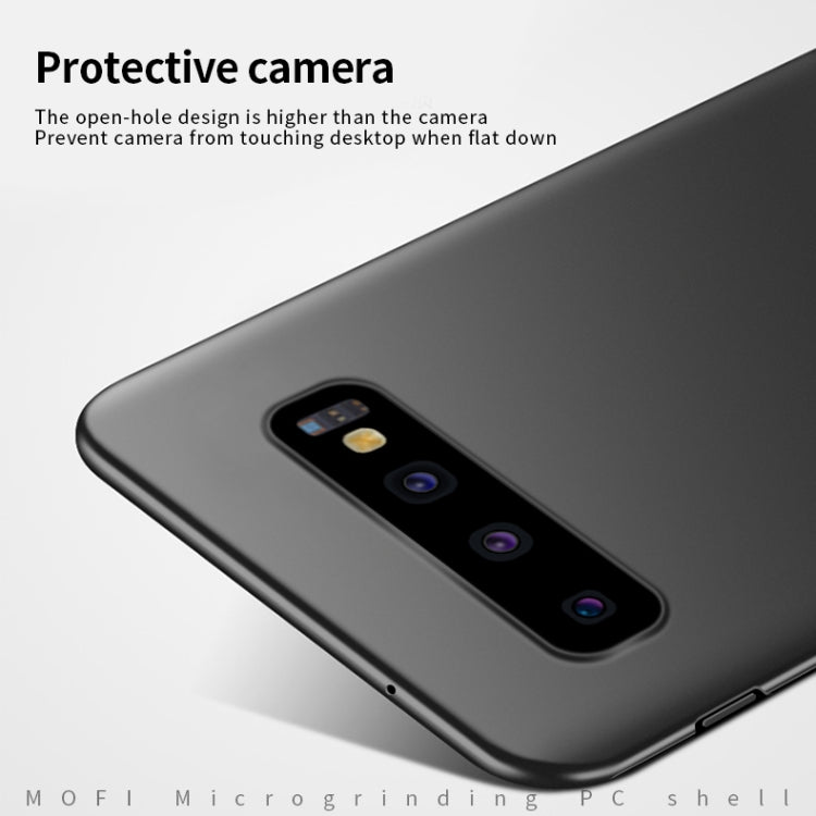 For Galaxy S10+ MOFI Frosted PC Ultra-thin Hard Case