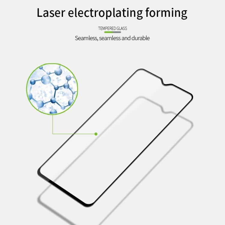 For Xiaomi RedMi Note8 MOFI 9H 2.5D Full Screen Tempered Glass Film(Black)
