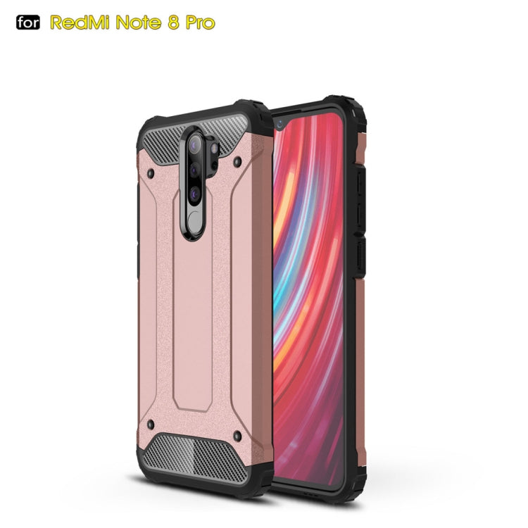 For Xiaomi Redmi Note 8 Pro Magic Armor TPU + PC Combination Case