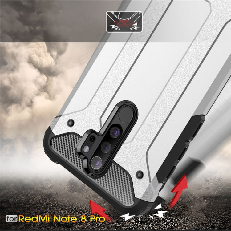 For Xiaomi Redmi Note 8 Pro Magic Armor TPU + PC Combination Case