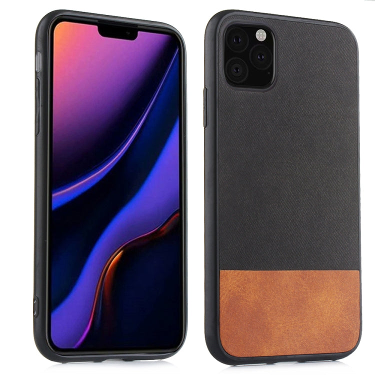 For iPhone 11 Shockproof Color Matching Denim PC + PU + TPU Protective Case