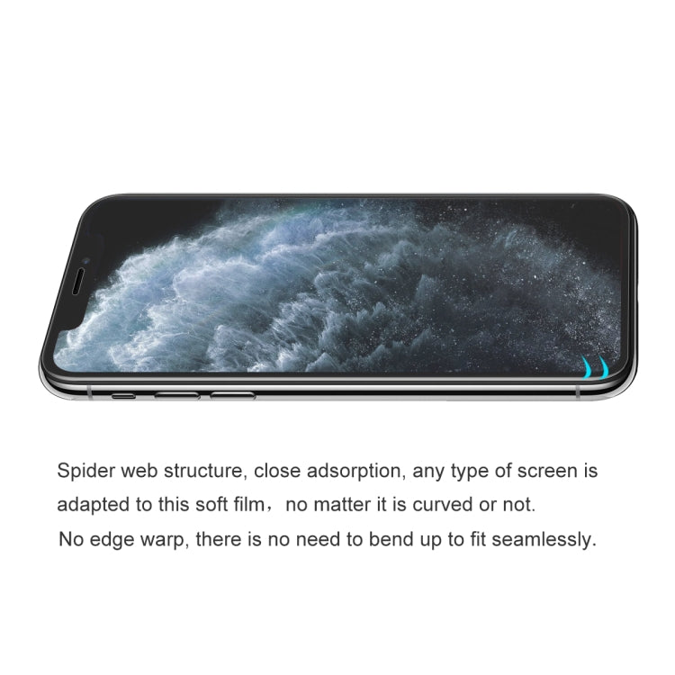 For iPhone 11 Pro Max / XS Max ENKAY Hat-Prince 0.1mm 3D Full Screen Protector Explosion-proof Hydrogel Film