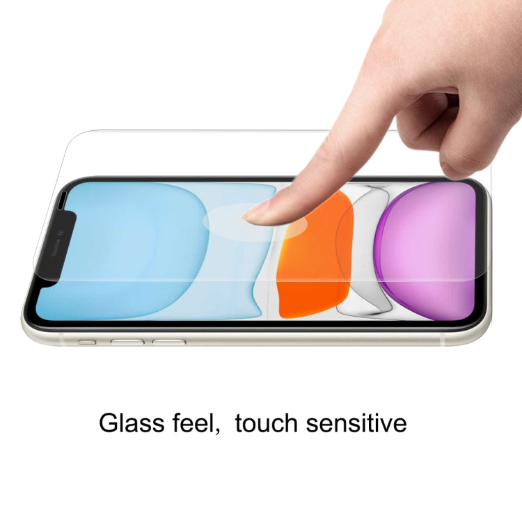 For iPhone 11 / iPhone XR 2 PCS ENKAY Hat-Prince 0.1mm 3D Full Screen Protector Explosion-proof Hydrogel Film