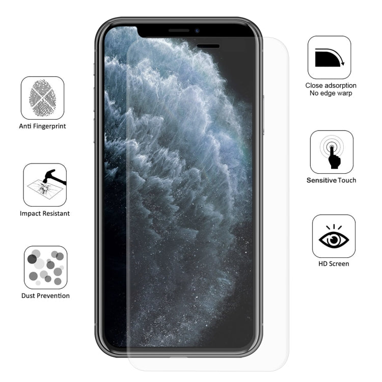 For iPhone 11 Pro Max / XS Max 2 PCS ENKAY Hat-Prince 0.1mm 3D Full Screen Protector Explosion-proof Hydrogel Film