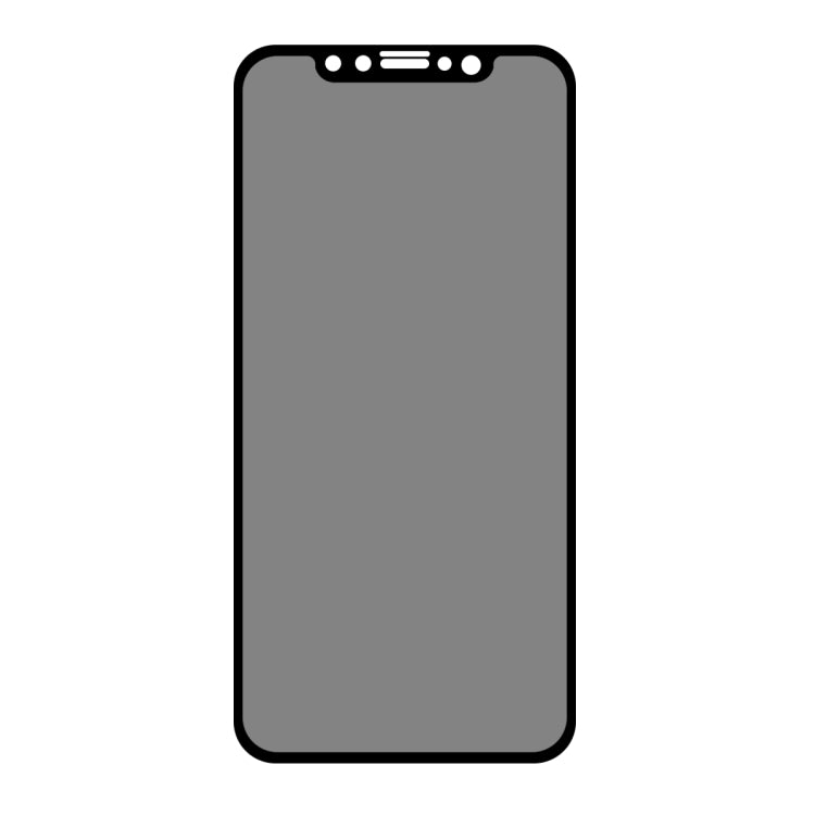 For iPhone 11 / XR / XR ENKAY Hat-Prince 0.26mm 9H 2.5D Privacy Anti-glare Full Screen Tempered Glass Film