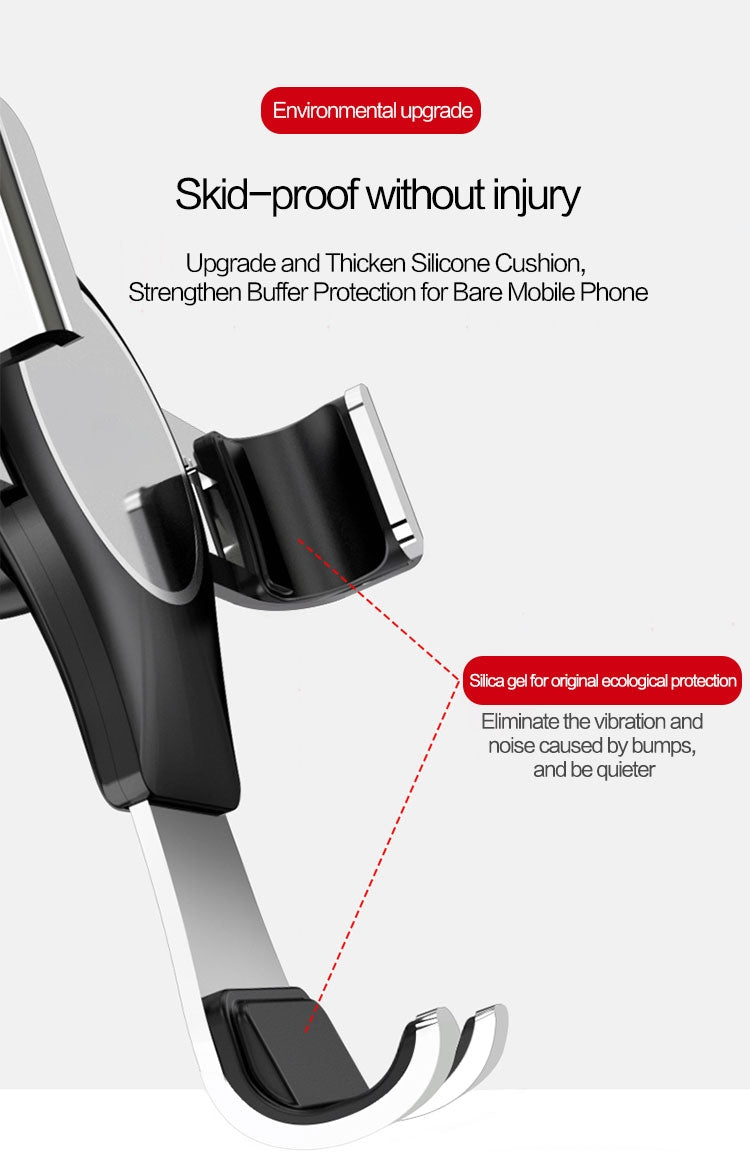 Suitable For Audi A3/S3 Car Mobile Phone Bracket Air Outlet Suction Cup From Gravity