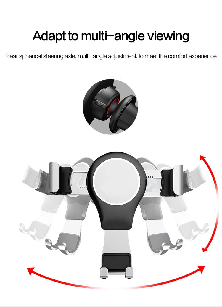 Suitable For Audi A3/S3 Car Mobile Phone Bracket Air Outlet Suction Cup From Gravity