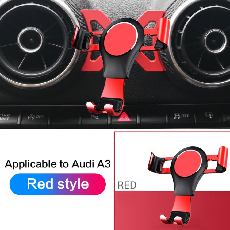 Suitable For Audi A3/S3 Car Mobile Phone Bracket Air Outlet Suction Cup From Gravity