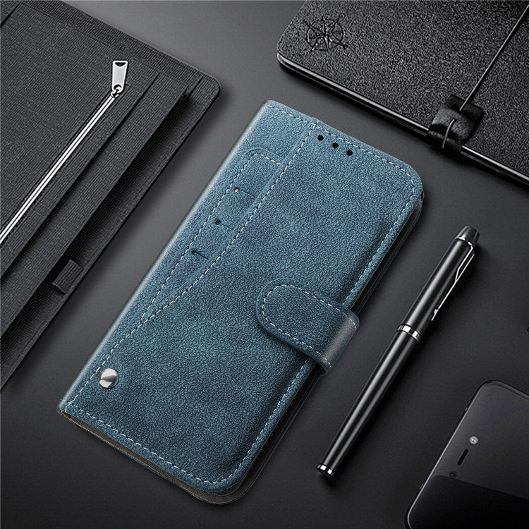 For iPhone 11 Matte Leather Rotary Card Case with Card Slot and Photo Frame and Stand Function