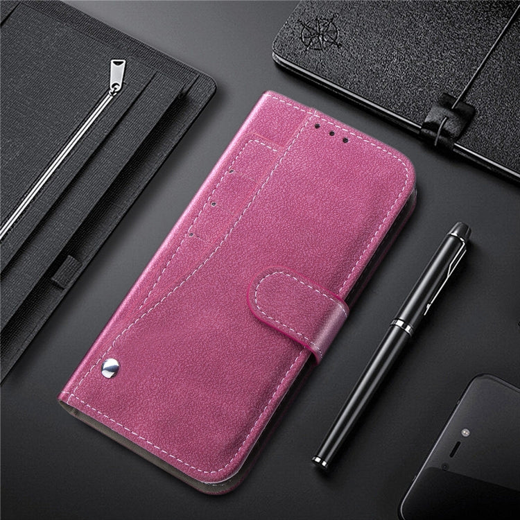 For iPhone 11 Matte Leather Rotary Card Case with Card Slot and Photo Frame and Stand Function