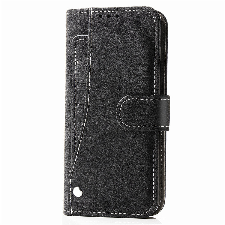 For iPhone 11 Pro Max Matte Leather Rotary Card Case with Card Slot and Photo Frame and Stand Function
