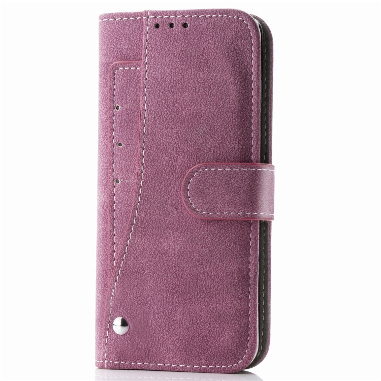 For iPhone 11 Pro Max Matte Leather Rotary Card Case with Card Slot and Photo Frame and Stand Function