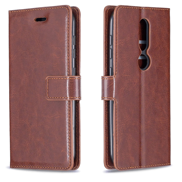 For Nokia 4.2 Crazy Horse Texture Horizontal Flip Leather Case with Holder & Card Slots & Wallet & Photo Frame
